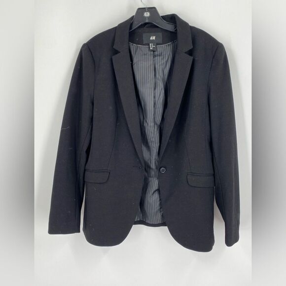 H&M Jackets & Blazers - H&M Black Women’s Black Blazer Jacket size 14
